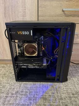 Herné PCčko Intel i5-10600K, 16GB, RTX 2070, 500GB NvMe