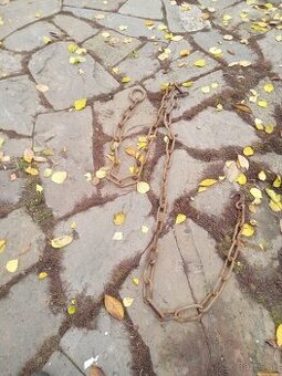 Reťaz 4metr.liatinove odliatky