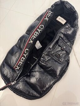 CYBEX Platinum zimný mini fusak Deep Black