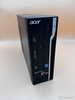 Počítač ACER SFF.Intel AMD A8 4x3,10GHz.8gb ram.120gb SSD.