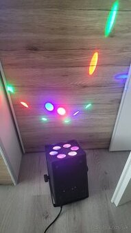 Led dj svetelne efekty DMX