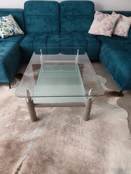 Sklenený konferenčný stolík - 1