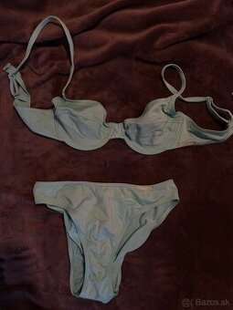 Dámske plavky bledozelene