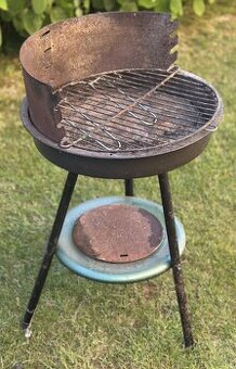 Malý záhradný gril