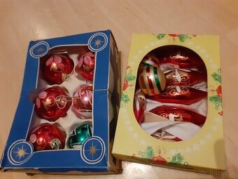 Predám retro vianočné ozdoby