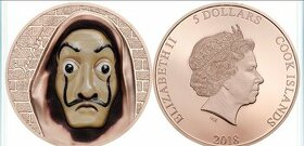 Salvatore Dali-strieborna minca 1oz - 1
