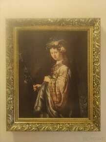 Obraz Saskie ako flóry - Rembrandt