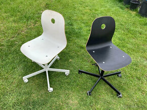kancelárska stolička IKEA "black/white"