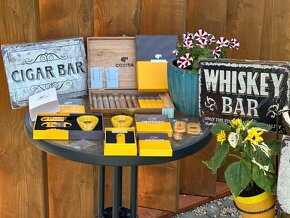 Svadobné doplnky - cigarový bar