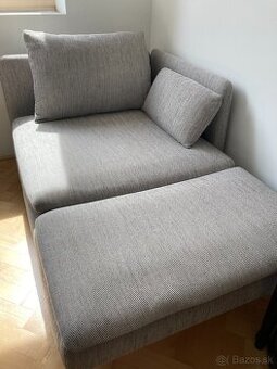 IKEA ležadlo SÖDERHAMN, Viarp béžová