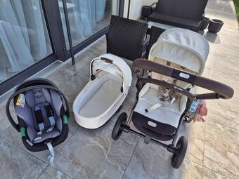 CYBEX BALIOS S LUX Seashell Beige 09/2023 - trojkombinacia