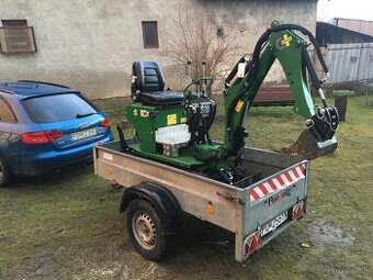 Minibager a minidumper na prenajom