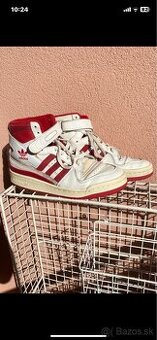 Adidas Forum 84 Mid bielo červené 40