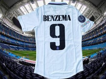 dres Real Madrid CF Home Authentic Jersey Benzema
