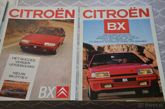 Prospekty Citroen BX