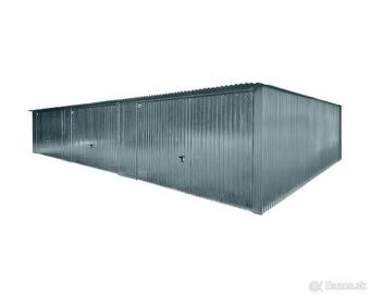 Plechová garáž 12 x 5 m