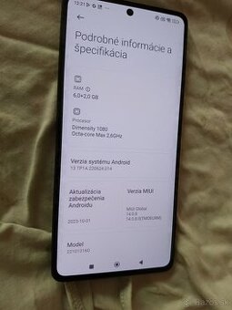 predám tento xiaomi redmi note po dcére