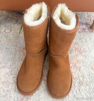 Kožené LAMO Boots čižmy vnútro z ovčej vlny