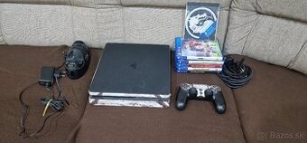 Predám PS4 Slim s hrami