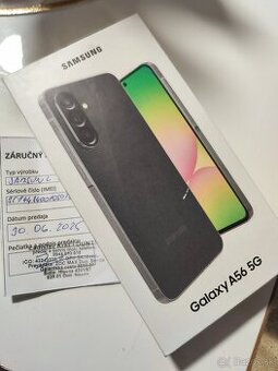 Nový Samsung Galaxy A56 5G kupovaný na hotovosť
