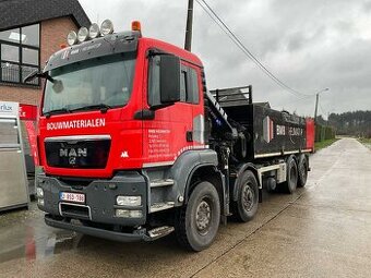 MAN TGS sklápač s hydraulickou rukou HIAB - 1
