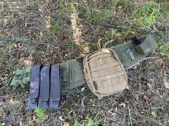Novritsch airsoft battle belt + velcro opasok