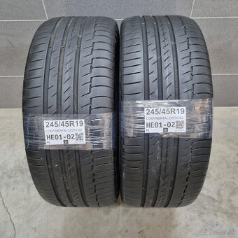 Letné pneumatiky 245/45 R19 CONTINENTAL DOT4722