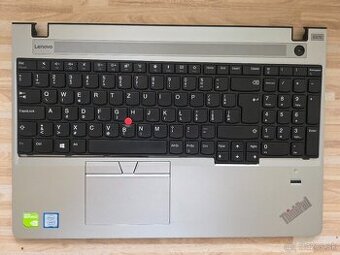 Náhradné diely na Lenovo ThinkPad E570 - klávesnica, palmres