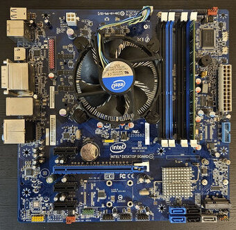 Intel DH77EB + i7 2600 + 8GB RAM
