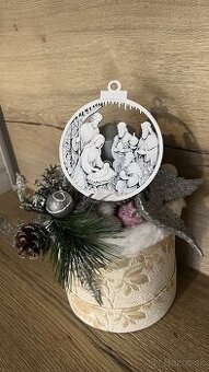 3D tlačené vianočné ozdoby