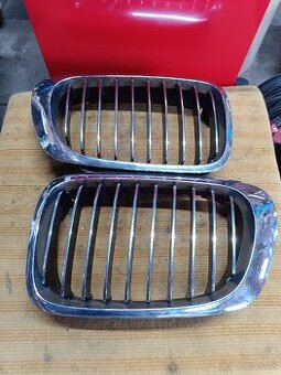 Bmw 3 e46 mriežky gril chrom kryt