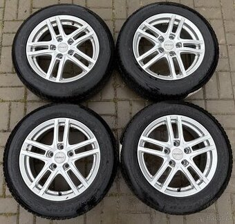Volkswagen alu zimná sada 5x112 r16 Dunlop 205/60 R16 96 H