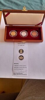 Raritná sada medailí ku osobnosti  Dr.Jozefa Tisa