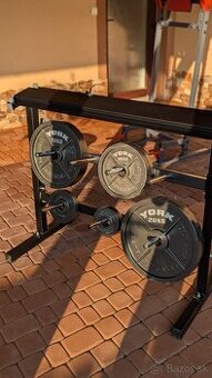 Závažia YORK – rôzne hmotnosti, spolu 100 kg