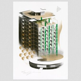 ČIERNE DIERY GRAFIKA Hostinského – Jozef Gľaba