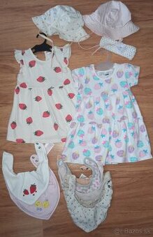 Balík oblečenia v. 74 pre dievčatko