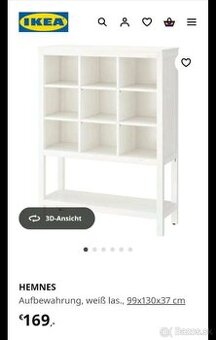 IKEA Hemnes úložný regál madiv