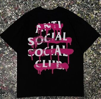 Anti Social Social Club tričko (graffiti)
