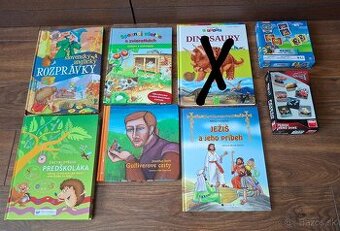Detské knihy a puzzle