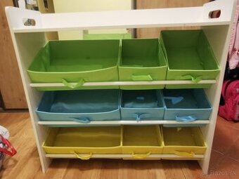 Detsky regal / organizer na hracky