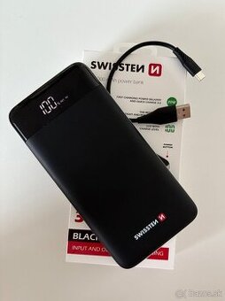Nová powerbanka Swissten Black Core 30 000 mAh