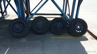 Zimné Pneu Continental 205/55R16 + disky 5x112