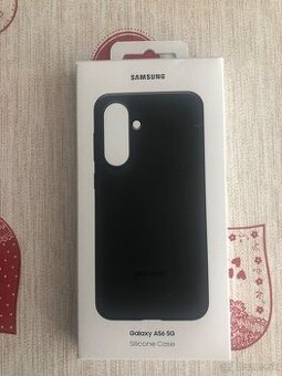 Silikonový obal na telefón Samsung A56 , čierny