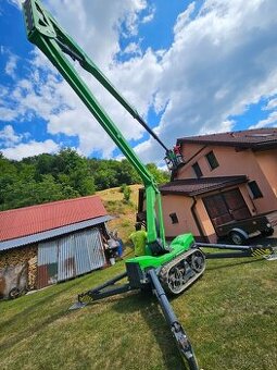 Plošina, Výškové práce, práce vo výškach