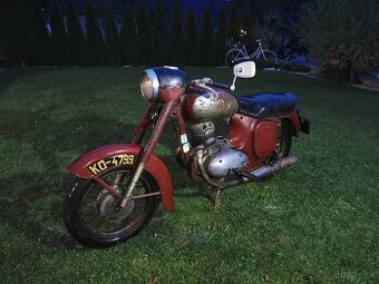 JAWA 250 s TP a ŠPZ