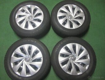 R15 zimná sada VW POLO 5x100 5,5x15 ET40 185/65R15 semperit