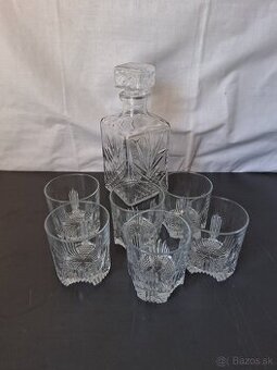 Pohare a karafa na whisky