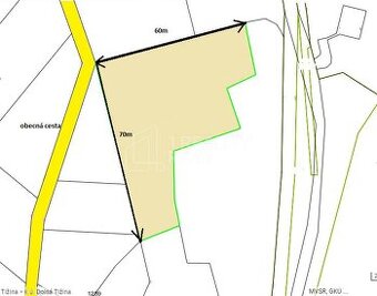 Predaj : Pozemok - VÝRAZNÁ ZĽAVA -TTP v Dolnej Tižine 2731 m - 1