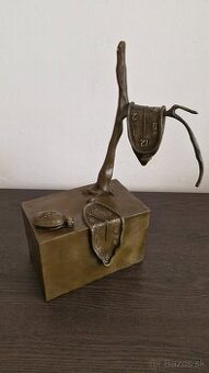 Salvador Dali  - Tekoucí hodiny 2 - bronz