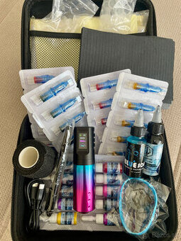 Tetovací strojček s príslušenstvom 120